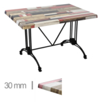 Horeca-Terrastafel-Werzalit-DE-Kbana-Rouge-70x110-Cm-A-440