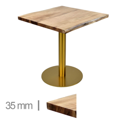 Horeca-Boom-Tafel-Acacia-75x75Cm-B-320-GOLD