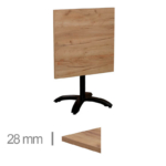 Horeca-Tafel-Madrid-K3-70x70-Cm-Met-Klaponderstel-Z-28mm