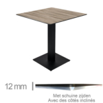 Horeca-Tafel-Compact-Alaska-Oak-69x60-Cm-Met-Onderstel