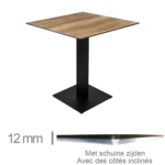 Horeca-Tafel-Compact-Canyon-Monument-Oak-69x69-Cm-Met-Onderstel