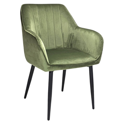 Horeca-Armstoel-Velvet-Fluweel-Artes-Olijf1