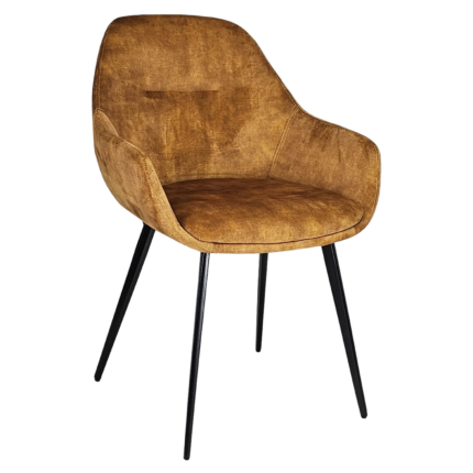 Horeca-Armstoel-Velvet-Fluweel-Oslo-Goud