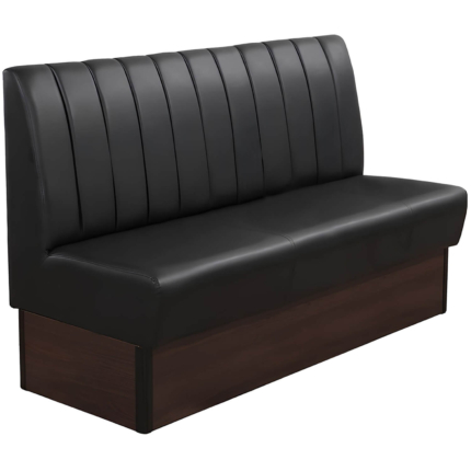 Horeca-Eetbank-Safran-Zwart-160