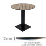 Horeca-Tafel-Rond-Compact-Alaska-Oak-69-Cm-Met-Onderstel-B-339