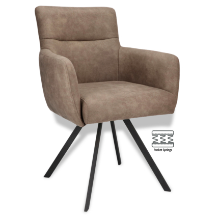 Horeca-Fauteuil-Kate-Vintage-Microvezel-Stone