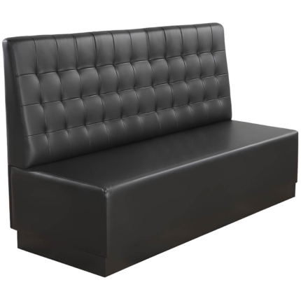 Horeca-Eetbank-Luna-Zwart-180