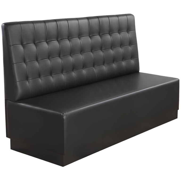 Horeca-Eetbank-Luna-Zwart-180
