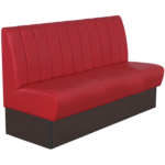 Horeca-Eetbank-Safran-Rood-160