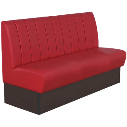 Horeca-Eetbank-Safran-Rood-160